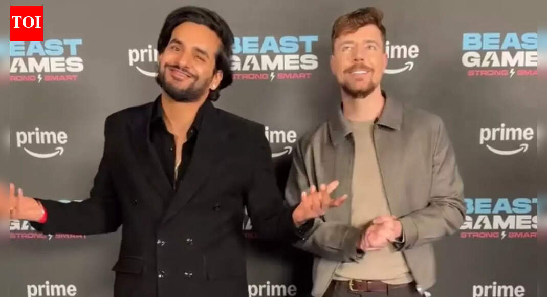 'Bigg Boss OTT 2' fame Abhishek Malhan attends MrBeast’s Beast Games Season 2 screening in LA - Watch |