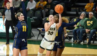 NDSU Women’s Basketball Overwhelms Kansas City, 77-54