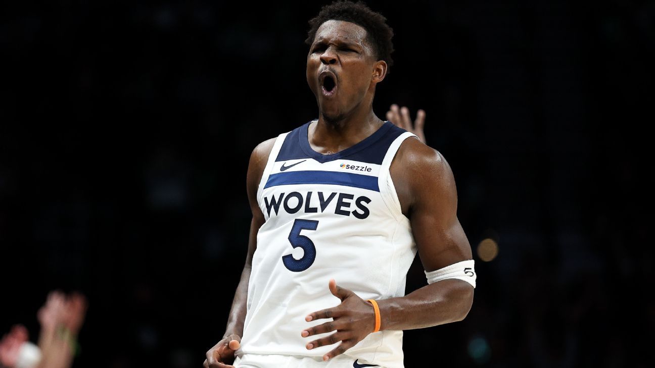 Wolves' Anthony Edwards becomes 3rd youngest to 10,000 points