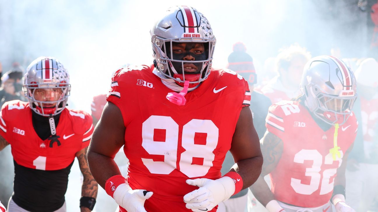 Ohio State DT Kayden McDonald entering NFL draft