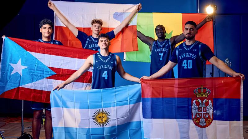 Torero Basketball is Global - University of San Diego Athletics