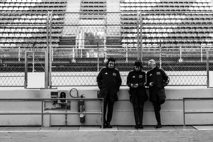 Audi F1 Team shakedown