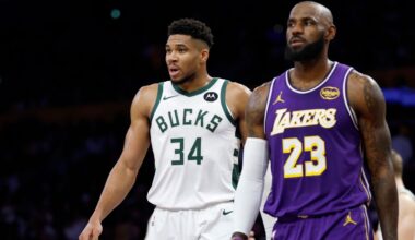 Giannis seals Bucks' win over Lakers with block, steal vs. LeBron