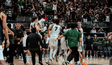 Erickson’s Buzzer Beater Gives Men’s Basketball Thrilling Win Over UC Irvine