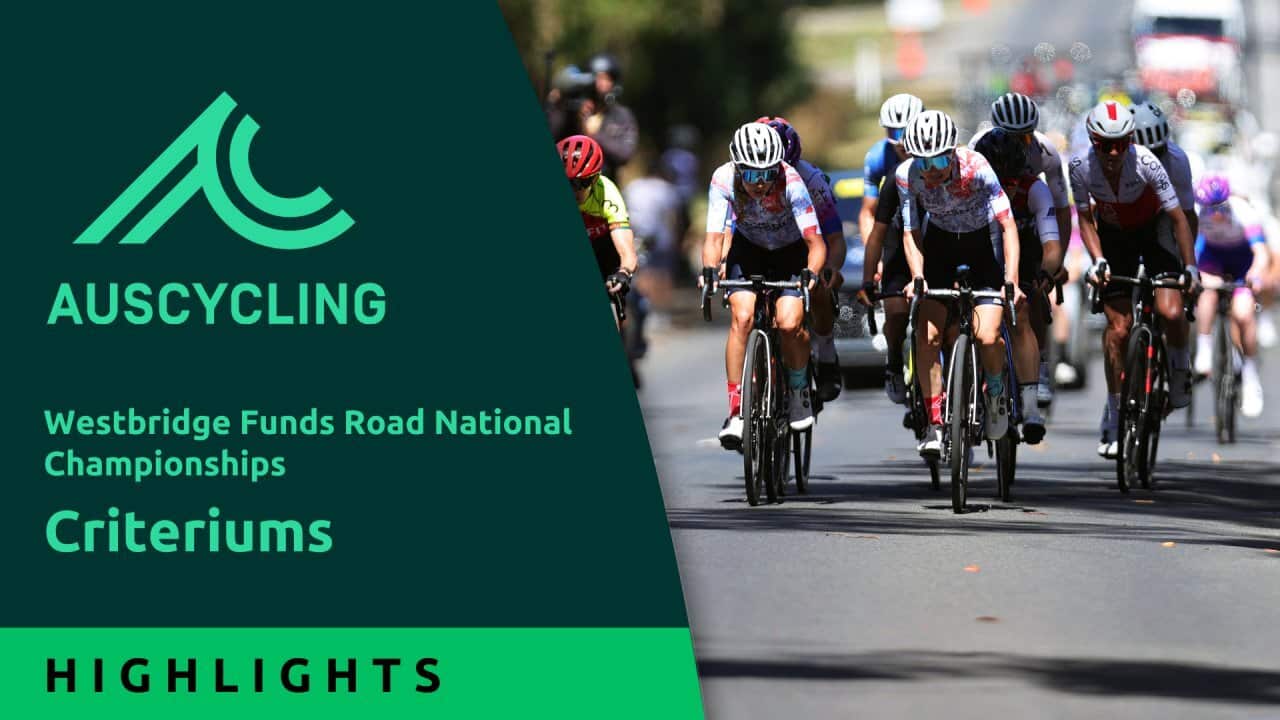 Criteriums - Highlights - Westbridge Funds Road National Championships 2026