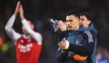 Arsenal's Mikel Arteta hails Gabriel Martinelli mentality after Conor Bradley controversy