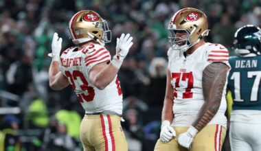 49ers down defending champion Eagles in NFC wild-card game