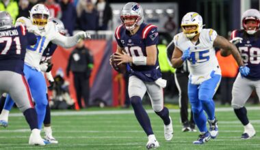 Maye says Pats teammates 'picked me up' on off night vs. Chargers