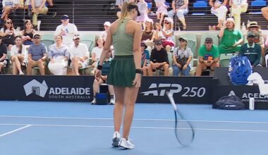 Adelaide International 2026 | Paula Badosa loses to Marie Bouzková, result, video, highlights