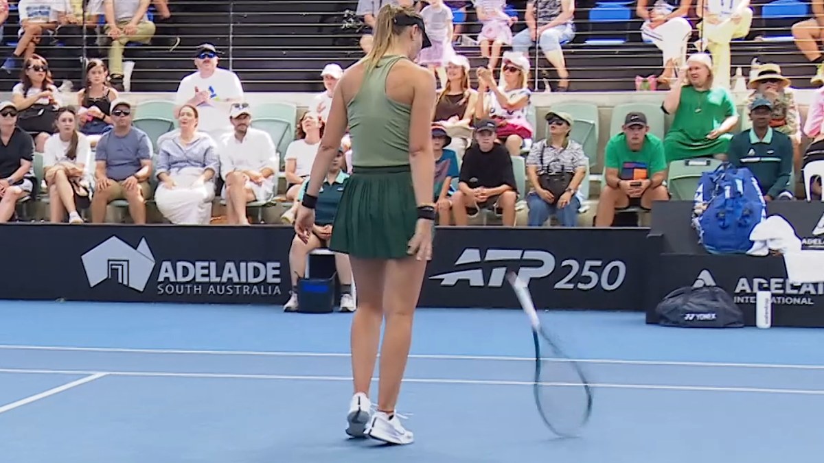 Adelaide International 2026 | Paula Badosa loses to Marie Bouzková, result, video, highlights