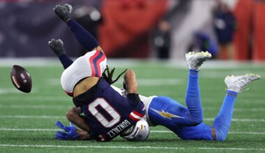Patriots Pro Bowl CB Christian Gonzalez in concussion protocol