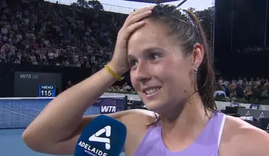 Adelaide International 2026 | Daria Kasatkina first win Australian soil; Maria Sakkari result; interview