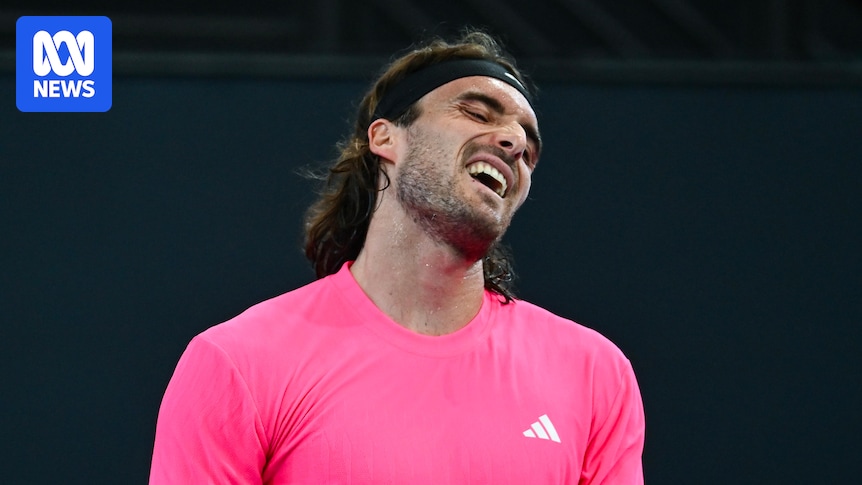 Aleksandar Vukic beats Stefanos Tsitsipas to reach Adelaide International last 16 alongside Rinky Hijikata