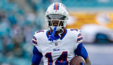 Bills' Tyrell Shavers played with torn ACL in 2nd half vs. Jaguars