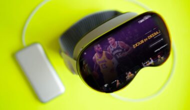 I watched a live NBA game on Apple Vision Pro for 3 hours - it let me down in the best way