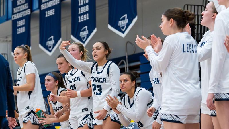Ithaca Women’s Basketball Pulls Away in Third Quarter to Defeat William Smith, 66-57