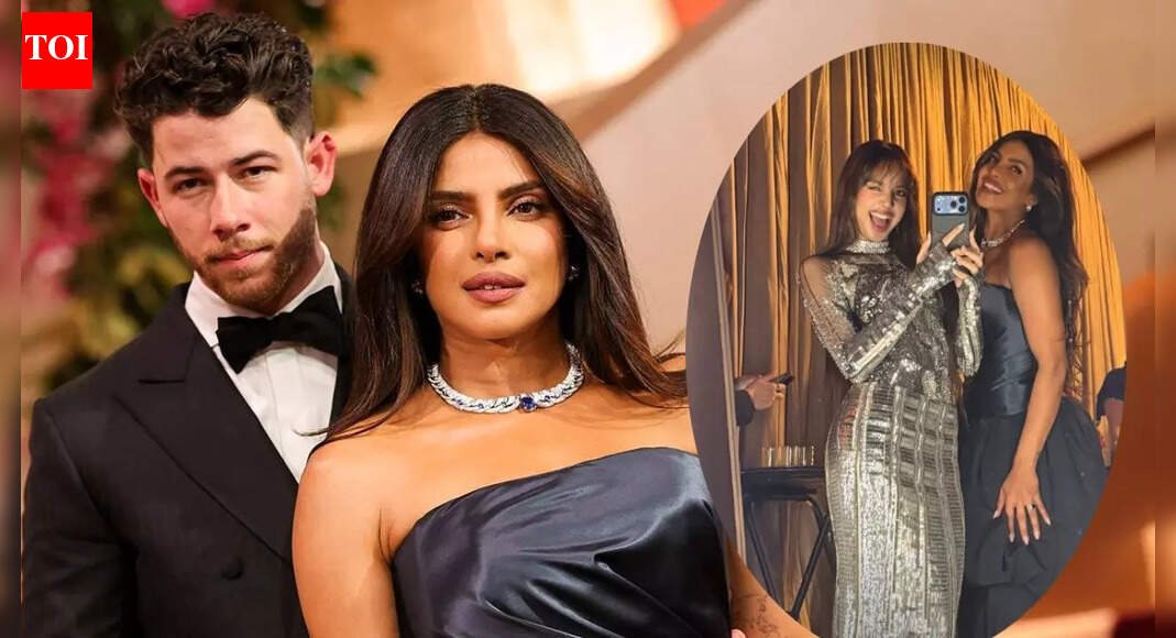 Priyanka Chopra Jonas reveals Malti Marie's reaction to her Golden Globes look, drops PICS with K-pop star Lisa that spell 'sisterhood' |
