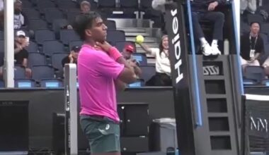 Sebastian Ofner premature celebration leads to loss to Nishesh Basavareddy