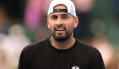 Heartbroken Nick Kyrgios admits he's devastated he can't play singles at the Australian Open; Following win at Kooyong Classic