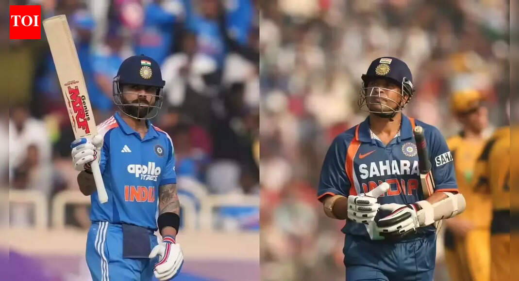 Run machine keeps ticking: Virat Kohli breaks Sachin Tendulkar's record; achieves this milestone in second ODI vs NZ | Cricket News