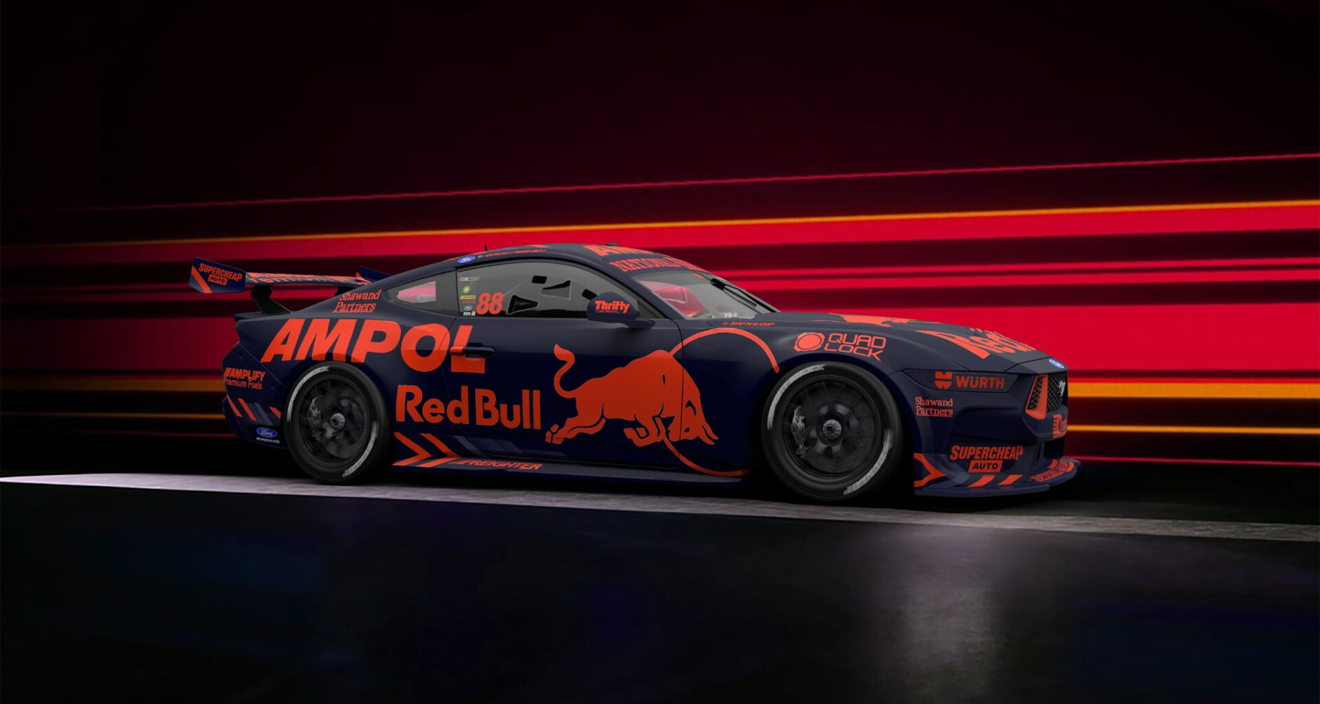 Supercars news: All angles of F1-inspired Max Verstappen Mustang