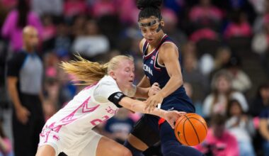 Women’s Basketball: No. 1 UConn to host Villanova, honor 2015 & 2016 National Championship teams