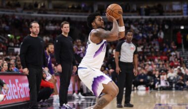 Brice Sensabaugh's 21-point first quarter NBA high off bench