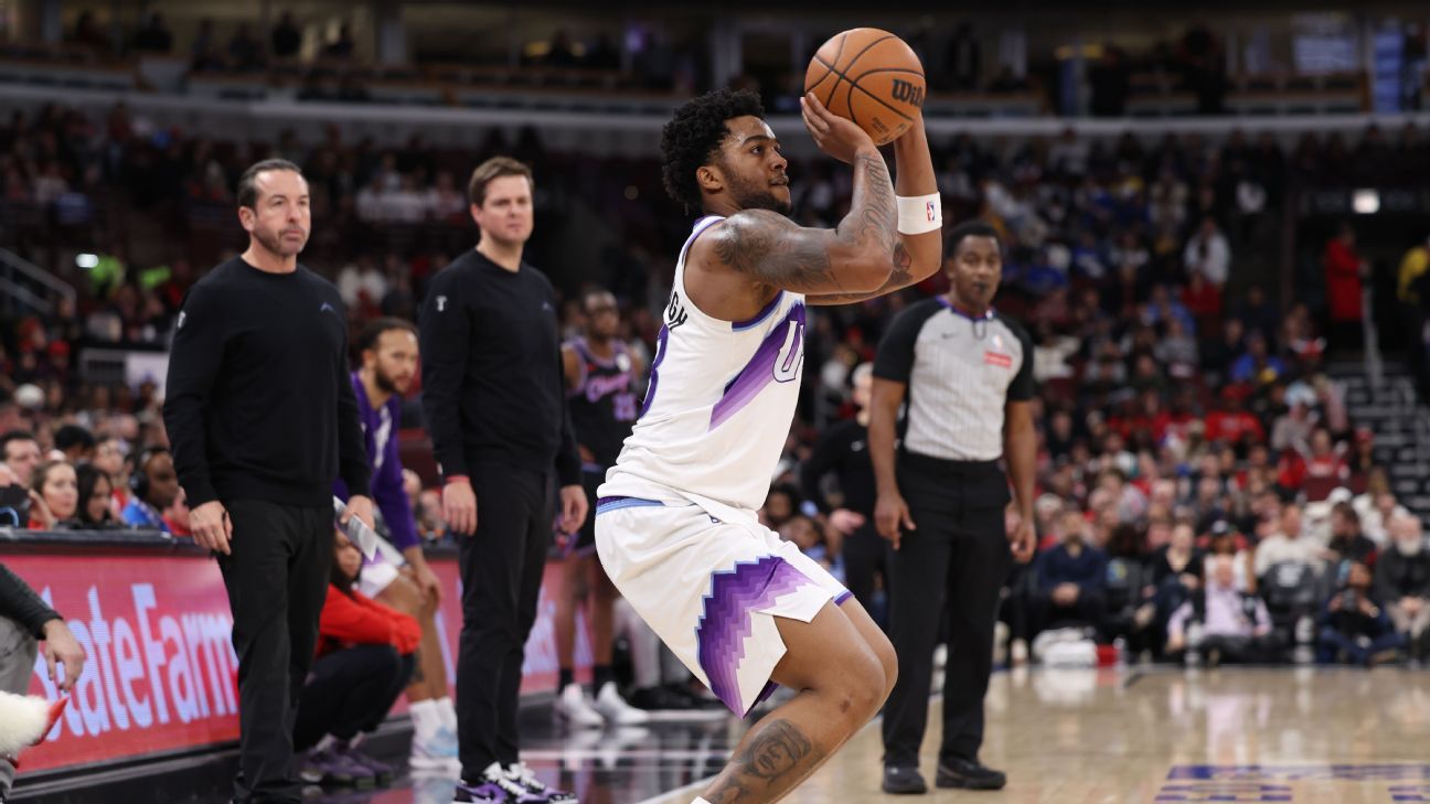 Brice Sensabaugh's 21-point first quarter NBA high off bench