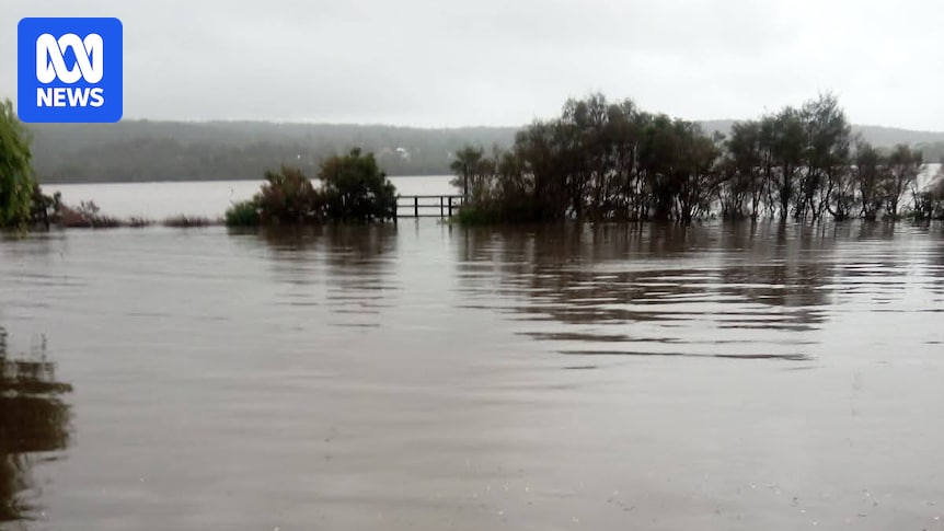 Campers told to reconsider travel as severe weather lashes NSW south coast
