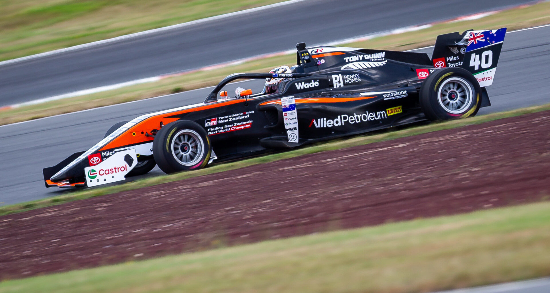 Ryan Wood sets the Friday pace in Taupo CTFROT