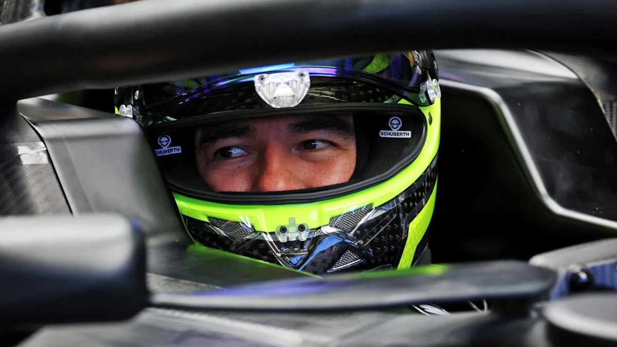 Cadillic F1 team first laps, Sergio Perez comments, reaction, video