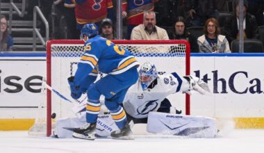 Jordan Kyrou scores in shootout as Blues snap Lightning's streak at 11