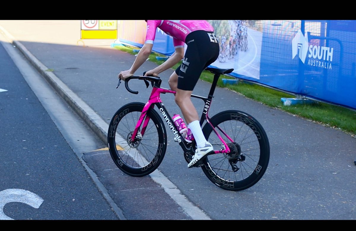 Unreleased Cannondale SuperSix Evo at the 2026 Tour Down Under