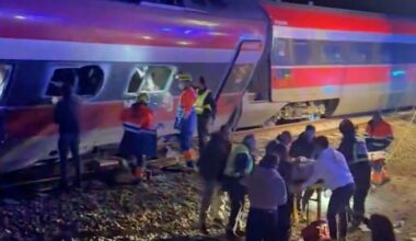 High-speed trains collide in southern Spain, killing at least 20