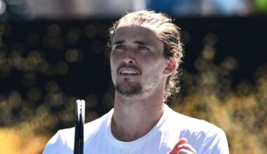 Zverev rallies to win first-round match at Australian Open