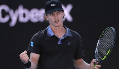 Dane Sweeny defeats Gael Monfils, Taylah Preston wins, Maya Joint and Christopher O’Connell lose in first round