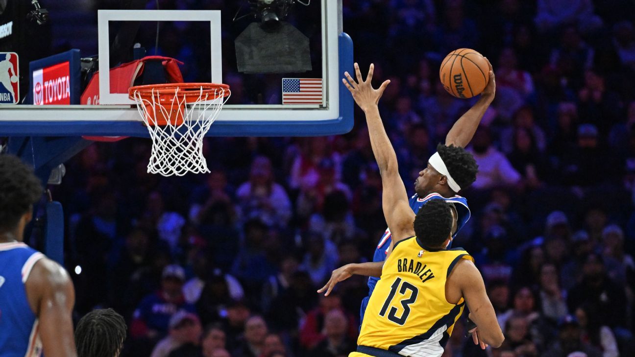 76ers' Edgecombe wows with slam but rules out dunk contest
