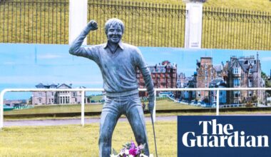 Foul play? Seve Ballesteros statue vanishes from hometown in Spain | Seve Ballesteros