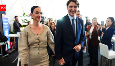 Katy Perry and Justin Trudeau hold hands as they attend first public event as a couple - WATCH |