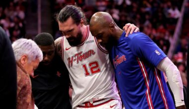 Rockets' Steven Adams out indefinitely with ankle sprain