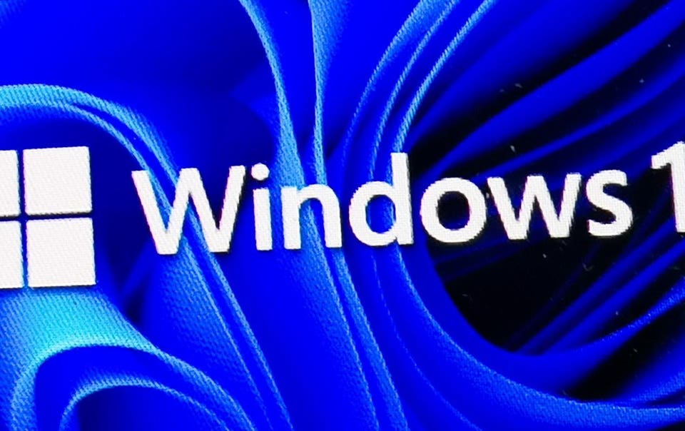 Windows 11 on screen. 