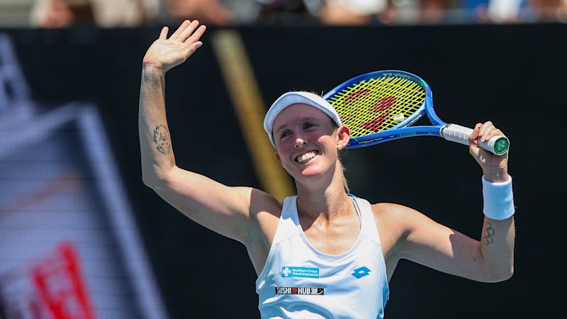 Tennis player Storm Hunter’s secret sauce is kept close to home