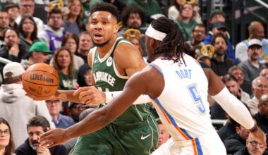 Giannis points to chemistry, selfish play for Bucks' losses