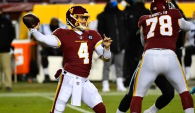 NFL quarterbacks with first start of season in playoffs