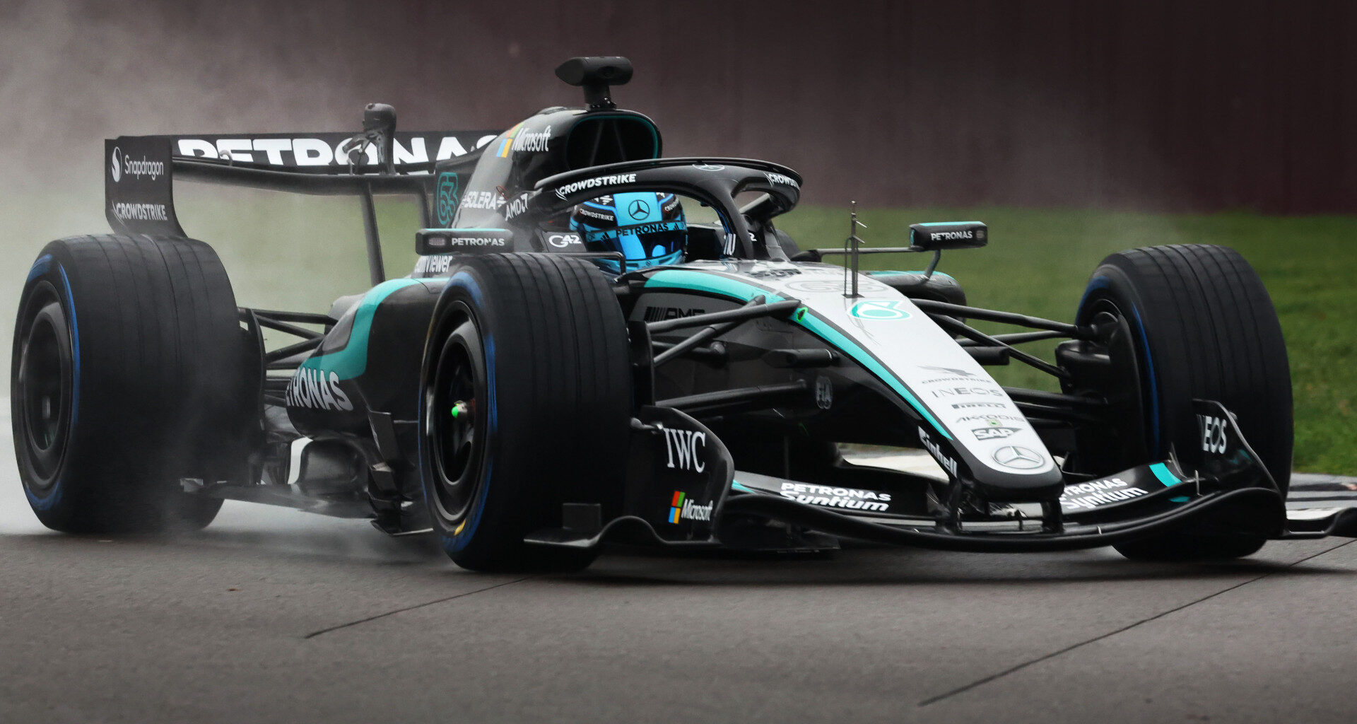 F1 news: New Mercedes W17 hits the track at Silverstone