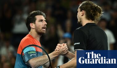 Full-throttle Norrie overpowered again by Zverev to end British singles hopes | Australian Open 2026