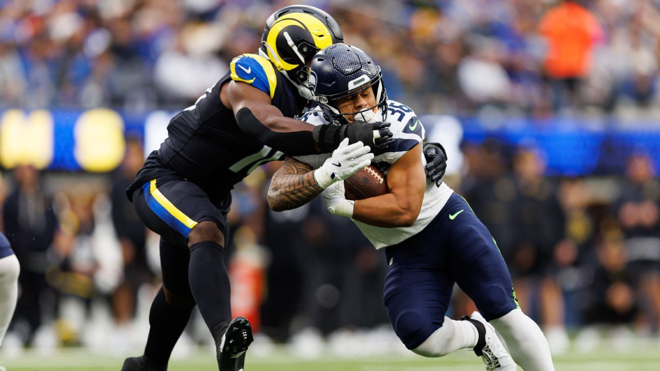 Seahawks activate George Holani, Elijah Arroyo for NFC title game