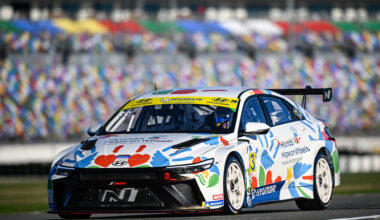 Hyundai's Josh Buchan on IMSA podium in breakout Daytona debut
