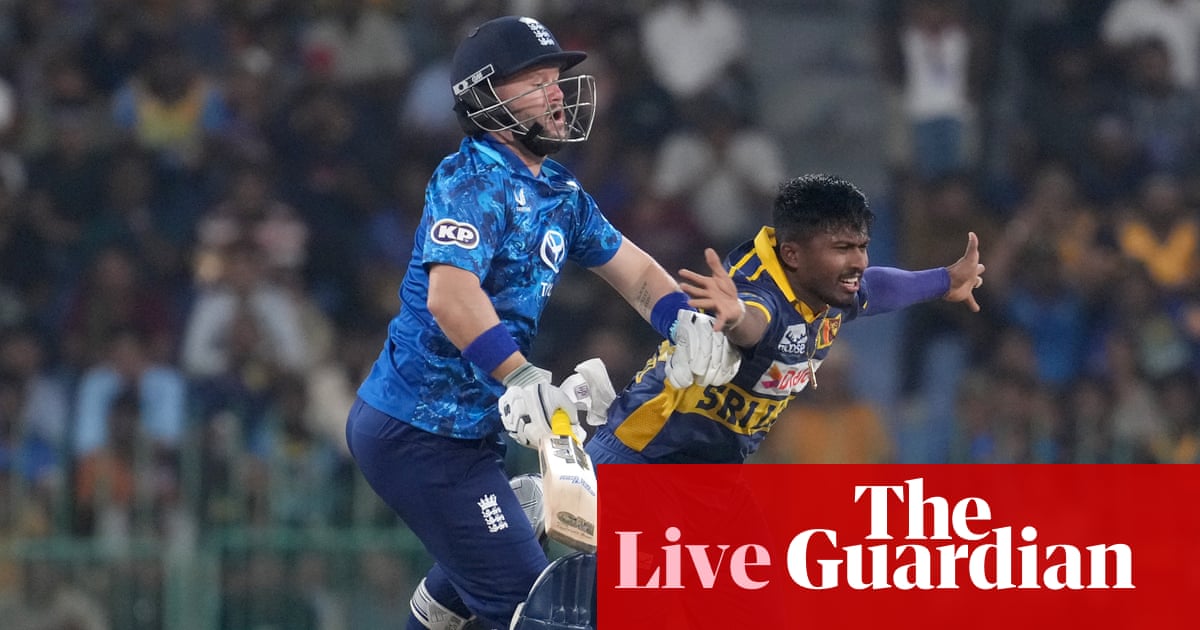 Sri Lanka v England: second men’s cricket one-day international – live | Cricket