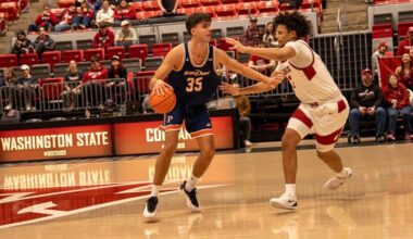 Men's Basketball Comes Up Short at Washington State